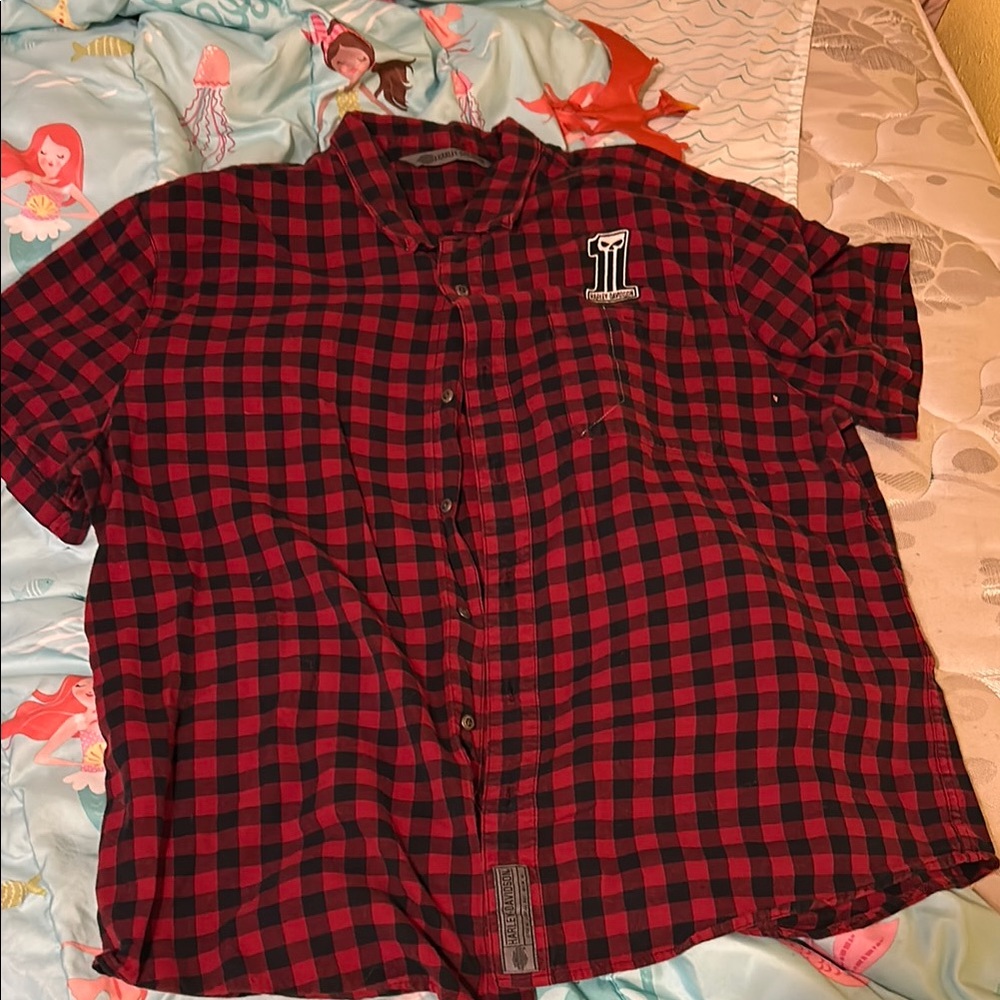 Harley Davidson button up